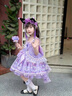G.DUCKKIDS童裝洛麗塔公主裙女童連衣裙夏季庫洛米裙子兒童蓬蓬裙蛋糕裙洋氣 公主裙 110 (建議100cm 4-5歲左右)cm 曬單實(shí)拍圖