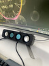 賽達(dá)電腦音響臺式小型桌面迷你有線有源USB音箱家用筆記本外接雙喇叭高音質(zhì)低音炮游戲電競擴(kuò)音器 曜石黑尊享【四核全頻喇叭+震膜 曬單實(shí)拍圖