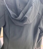 KOLON SPORT/可隆軟殼夾克 女子防風防潑水耐磨連帽戶外運動休閑外套 LKJK5SN060-LB 淺藍色 M 165/88A 曬單實拍圖