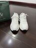 赫尼保羅品牌運(yùn)動(dòng)鞋男新款秋季純牛皮男士老爹鞋厚底百搭休閑鞋耐磨跑步鞋 白色 皮面款 41 (255mm) 運(yùn)動(dòng)碼 曬單實(shí)拍圖