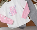 NIKE3BRAND 耐克童裝男女童圓領衛(wèi)衣+長褲2件套2025春季兒童套裝 曬單實拍圖