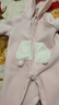 戴維貝拉（DAVE＆BELLA）新生兒連體衣初生嬰兒外出服男女寶衣服0-6個月秋冬新年爬服 小兔子【現(xiàn)貨】DB4236421 90cm （建議身高80-90cm） 曬單實拍圖