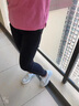 柯思娜妮網(wǎng)鞋透氣小白鞋女夏季2025內增高網(wǎng)面松糕厚底增高鞋子系帶休閑鞋 白色 36 曬單實(shí)拍圖