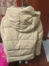 黑冰羽絨服經(jīng)典款天璇PLUS連帽外套女士700+蓬鵝絨羽絨服 FAF8512 米色 S 曬單實(shí)拍圖