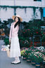 九寸陽(yáng)光甜美撞色邊針織外套女毛衣開衫慵懶學(xué)院風(fēng)秋季海軍領(lǐng)顯瘦氣質(zhì)上衣 粉色 常規(guī) 均碼 （推薦體重120斤內(nèi)） 曬單實(shí)拍圖