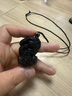 中國(guó)黃金招財(cái)貔貅六字箴言黑曜石吊墜男項(xiàng)鏈生日禮物送男友老公結(jié)婚紀(jì)念日 六字箴言黑曜石項(xiàng)鏈-【京速達(dá)】 曬單實(shí)拍圖