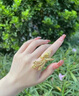 老鳳祥黃金戒指女鳳凰活口鳳凰戒指結(jié)婚戒送女友媽媽七夕情人節(jié)禮物 禮盒定制專拍鏈接需咨詢客服 曬單實(shí)拍圖