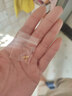 締晶和田玉耳環(huán)女2025新款銀耳釘耳墜生日禮物女生送女朋友輕奢高級(jí)感 和其有杏和田玉耳飾一對(duì) 曬單實(shí)拍圖