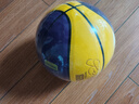 ANLODA湖人黑曼巴科比24簽名兒童PU軟皮5號籃球耐磨防滑五號幼兒園籃球 5號科比紫黃兒童籃球 曬單實(shí)拍圖
