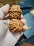 芯奢文玩桃核獅子頭打底核桃麥穗虎頭三角白四座樓蘋果園元寶文玩盤玩 四座樓獅子頭40mm一對 曬單實拍圖