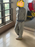 NAVIGARE意大利小帆船童裝兒童褲子男童保暖牛仔褲中大童加厚冬裝 太陽升起深藍 140 曬單實拍圖