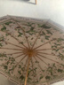 bpb國風(fēng)雨傘16骨三折遮陽傘新款復(fù)合彩膠防曬紫遮外線陽復(fù)古晴雨兩用 16骨彩膠內(nèi)花百合花 曬單實拍圖