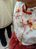 G.DUCKKIDS童裝漢服女童馬面裙套裝春秋季新款中大童中國古風刺繡女孩明制唐 紅色套裝+披肩 170 【建議13-14歲】 曬單實拍圖