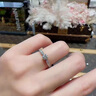 GIOIO微鑲30分莫桑鉆戒璀璨四爪情侶對戒簡(jiǎn)約求婚結婚戒指女戒生日禮物 主鉆30分【莫桑鉆+證書(shū)+禮盒】 活口【可調節大小】 曬單實(shí)拍圖