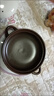 UMIZILI干燒鍋煲仔飯干燒不裂耐高溫煲燉湯商家用燃氣灶頭專(zhuān)用陶瓷沙砂鍋 棕耐熱干燒鍋適合2-4人 2500ml 曬單實(shí)拍圖