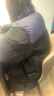 斯凱奇面包羽絨服冬季撞色男女立領(lǐng)保暖 曬單實拍圖