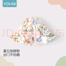 優(yōu)奇新生兒帽子小月齡嬰兒遮陽(yáng)帽夏季薄款胎帽0一6月12寶寶防曬帽夏天 愛(ài)麗絲花園 S碼【推薦0-6個(gè)月】 曬單實(shí)拍圖