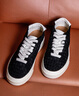 FOOT INDUSTRY足下工業(yè)「2024新款」手工編織板鞋厚底增高男女同款休閑透氣夏季 黑色 43 曬單實拍圖