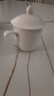 KSHK會(huì )議茶杯酒店賓館陶瓷茶杯白色會(huì )議杯金邊帶蓋辦公室喝水定制logo 無(wú)紋杯 曬單實(shí)拍圖