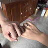 萌客朵 仿真假鉆戒婚禮道具結(jié)婚對戒新娘情侶戒指一對交換儀式求婚婚戒 愛心款情侶對戒【含2個戒指盒】 曬單實拍圖