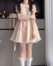 莫代爾溫柔風(fēng)碎花連衣裙女2025夏季新款甜美顯瘦超仙薄款透氣涼感公主裙 粉色碎花裙 M 100-105斤 曬單實(shí)拍圖