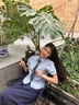 艾珠兒（Aizhuer）2025夏季新款小個(gè)子穿搭一整套裝顯瘦學(xué)院風(fēng)套裝襯衫配連衣裙子女 襯衫+半身裙子 M 曬單實(shí)拍圖