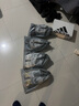 悅心可鞋袋裝鞋子的收納袋子旅行神器鞋包收納包防塵袋家用透明旅游鞋套 灰色加厚+印花抽繩 大號(hào)【放32-45碼】10個(gè)（推薦） 曬單實(shí)拍圖