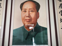 派旦仙夢(mèng)毛主席畫像客廳掛畫農(nóng)村堂屋中堂裝飾畫偉人畫像主席頭像字畫壁畫 A款 左右40x160+中間100x160cm 雅致紅木實(shí)木框+油畫布+有機(jī)玻璃 曬單實(shí)拍圖