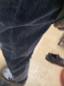 AEMAPE高端蘋(píng)果純棉加長(cháng)版男士牛仔褲彈力直筒115cm春秋款190高個(gè)子長(cháng)褲 【厚款】3399B#復古藍 36  (2尺8)  曬單實(shí)拍圖
