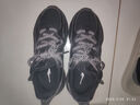 鴻星爾克休閑鞋透氣新款舒適復古老爹鞋輕便軟彈運動(dòng)鞋子逐光休閑男鞋 正黑/碳灰 40 曬單實(shí)拍圖