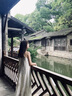 沐霓法式掛脖連衣裙女士裝夏季沙灘海邊度假風(fēng)氣質(zhì)無袖碎花白色長裙子 提花掛脖無袖連衣裙【杏色】 S 建議80-100斤 曬單實拍圖