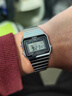 卡西歐（CASIO）小銀塊小方塊大贏家大鵬甜茶同款A158W A159 A168WA  A164W電子表 A700W-1A升級款A158做工精細 曬單實拍圖