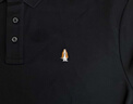 Hush Puppies【涼感冰皮】暇步士男裝2025夏季百搭舒爽涼感短袖polo衫 曜石黑 3XL 曬單實(shí)拍圖