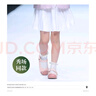 斯納菲女童皮鞋春秋兒童公主鞋小香風(fēng)中大童休閑舒適軟底鞋蘋(píng)果粉30 曬單實(shí)拍圖