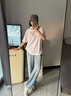 森馬（Semir）短袖t恤女中長款寬松上衣海洋精靈印花2025夏新款涼感抑菌套頭衫 漂白10007 L 165/88A 曬單實(shí)拍圖
