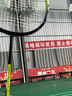 李寧（LI-NING）羽毛球鞋室內(nèi)運(yùn)動(dòng)鞋男士乒乓球鞋網(wǎng)球鞋貼地飛行 AYTS034-標(biāo)準(zhǔn)白/銀色(輕羽)寬楦 42 (265mm) 曬單實(shí)拍圖