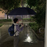 天堂 傘超大雨傘折疊傘特大傘三人加大商務(wù)巨大傘晴雨兩用傘戶外男女 藏青家庭商務(wù)傘（特大傘152cm 曬單實拍圖