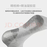 BestFoot凝膠防裂襪子男保濕中筒襪款防腳裂襪全足全腳防足干裂棉襪夏季 男-灰色（前掌后跟凝膠） 1雙 曬單實(shí)拍圖