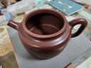 璽翰雅（ROYHOYE）宜興紫砂壺純全手工泡茶壺套裝大容量原礦紫泥大亨德鐘壺紫砂茶具 大亨德鐘（一壺四杯 50cc*4） 曬單實(shí)拍圖