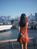 妙奕嘉紅色吊帶裙子連衣裙女夏季2025新款小個(gè)子顯瘦吊帶裙純欲遮肚子 紅色格紋吊帶短款連衣裙 M 【建議100-115斤】 曬單實(shí)拍圖