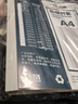 古德A4熱熔封套 透明封面膠套 塑料封皮紙文件書本裝訂機(jī)資料檔案憑證皮紋紙膠裝封套合同標(biāo)書膠裝機(jī)裝訂 白色 50mm-10個(gè) 裝訂431-480張 曬單實(shí)拍圖