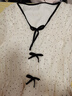 南叮雅格 孕婦裝夏季新款時(shí)尚韓版寬松雪紡連衣裙孕婦裙波點(diǎn)中長款夏裝 米白色 M 曬單實(shí)拍圖