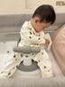 babylove嬰兒連體衣春秋季純棉嬰兒衣服新生兒寶寶長袖哈衣爬服秋裝 曬單實拍圖