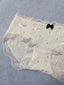 雅鹿蕾絲內(nèi)褲女生女士純棉三角褲2025新款性感10A級(jí)抑菌中腰短褲頭 白色+灰色+奶黃 M1747 M （建議體重80-100斤） 曬單實(shí)拍圖