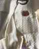 貝瑞加（Babyprints）寶寶連體衣冬季夾棉嬰兒衣服加厚保暖爬服內衣柔軟哈衣 棕熊80 曬單實(shí)拍圖