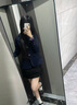 蓉都千姿婷面試職業(yè)西裝套裝女工作服春秋氣質(zhì)西服正裝外套2025新款 黑色 常規 單件西服 XL 110-118斤 曬單實(shí)拍圖
