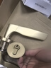 名門(mén) 靜音門(mén)鎖磁吸門(mén)鎖室內臥室門(mén)鎖北歐金色房間門(mén)鎖簡(jiǎn)約實(shí)木門(mén)鎖具 靜音雅致金鎖+M6地吸+4寸平開(kāi)3片 左開(kāi) 曬單實(shí)拍圖