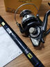 達億瓦（DAIWA）進(jìn)口達瓦遠投竿海竿達億瓦魚(yú)竿4.5米超硬海釣竿魚(yú)竿拋竿套裝錨桿 3.9m 20號中 硬遠投-板式輪座 曬單實(shí)拍圖