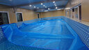 PoolMate游泳池保溫膜蓋兒童池嬰兒池浴池PE膠膜保溫罩防塵膜蓋布保溫布 【包邊打孔】圓形400微米/平方 曬單實(shí)拍圖