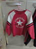 Converse匡威童套裝中大童衛衣褲子2件套兒童加絨運動(dòng)套裝過(guò)年紅色拜年服 匡威紅 130 /64 【建議身高116-122cm】 曬單實(shí)拍圖